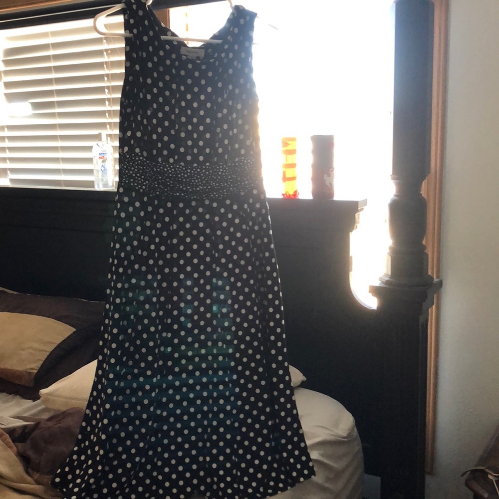 Polkadotted dress